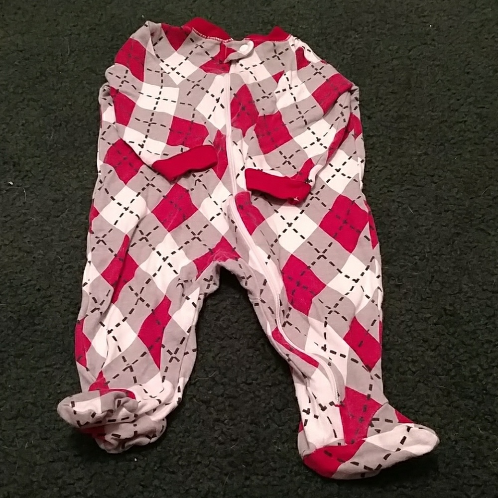 Zipper up pajamas